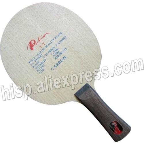 Original Palio TT table tennis blade 5wood+2carbon table tennis racket for fast attack with loop best sales for palio TT series