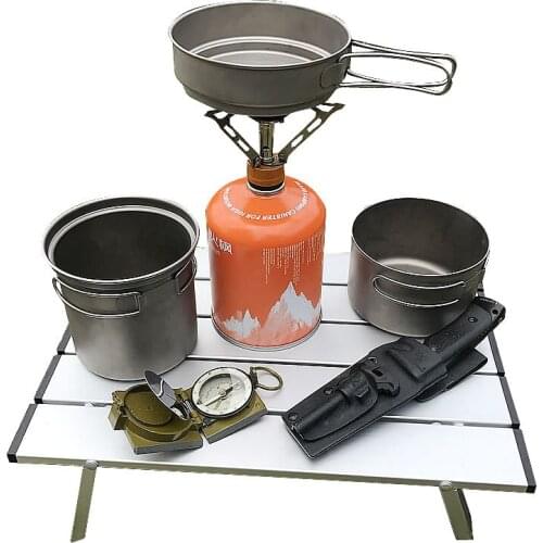 Portable Aluminum Compact Camping Table Ultralight Easy Clean Foldable Outdoor Collapsible Beach Table for Travel, Fishing