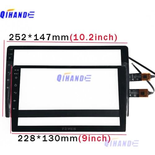 New 9 inch 10.2 inch Touch panel For Teyes Spro tablet touch screen digitizer glass sensor GPS Car Radio Multimedia Video Player