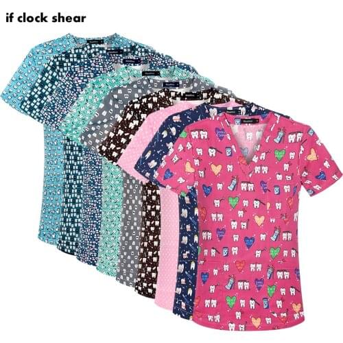 New high quality Breathable Dentistry Beauty salon Surgical nurse uniform hospital Dentist uniform doctor nursing Scrub uniform