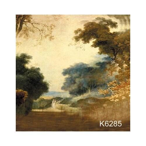 10x10ft Hand painted Muslin backdrop natural scenic photo background ,fantasy photography backdrops wedding,custom service K6285