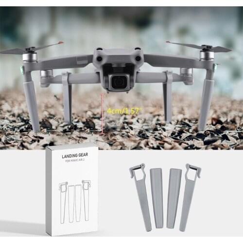 4Pcs/Set For Mavic Air 2/2S Landing Gear Quick Release Height Extender Long Leg Foot Protector Drone Accessories