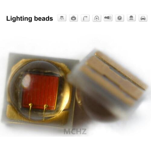 40PCS 3535 1W 2W SMD LED Diode 2V 3V 500ma 350MA Red 620-625NM yellow 1800k Infra-red Deep red 610nm 615nm Red blue green yellow