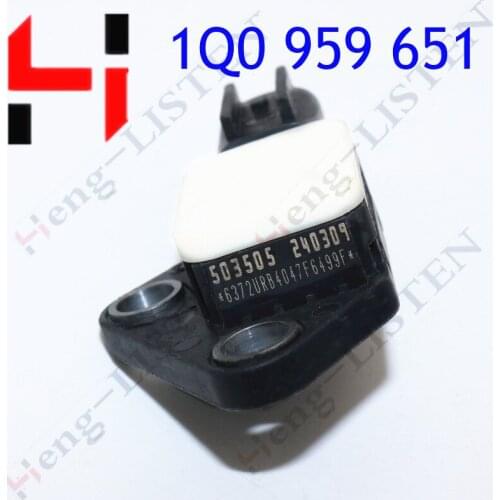 Free shipping 1Q0959651 1Q0 959 651 for V W P assat RB4 Polo Fabia Bora Crash Sensor Collision Sensor Impact sensor