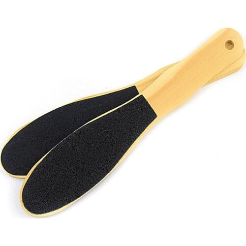 Double Sided Foot File Rasps Callus Remover for Feet Wooden Pedicure Grater To Smooth Hard Coarse Dry Tough Skin Pedicure Tools