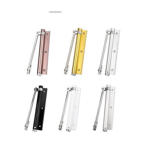 Hydraulic damper door closure, for 35 kg door, easy to install to convert hinged doors to self-closing, door hardware