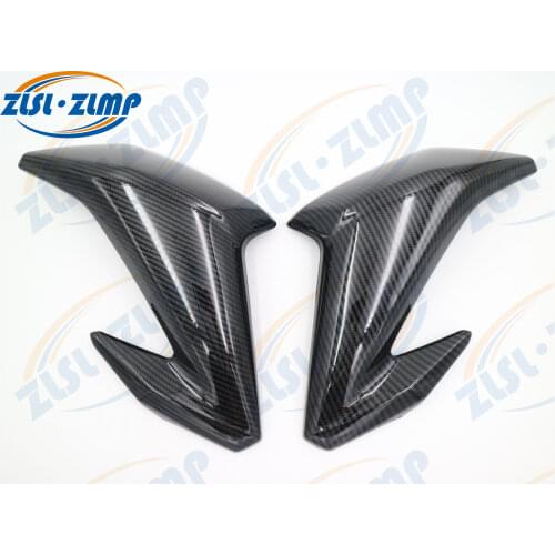 Kawasaki Z900 2017 - 2019 17 18 19 For Carbon Fiber Color Gas Tank Side Trim Insert Cover Panel Fairing