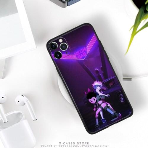 Killua Gon Hunter X Hunter Anime FOR IPhone Se 6 6s 7 8 Plus X Xr Xs 11 12 Mini Pro Max TPU Soft Silicone Phone Case Cover Shell