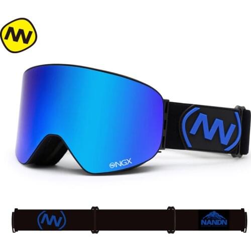 NANDN SNOW Ski Goggles Men Women Double Lens UV400 Anti-fog SKIing Eyewear Snow Glasses Adult Skiing SnowBOARD Goggles