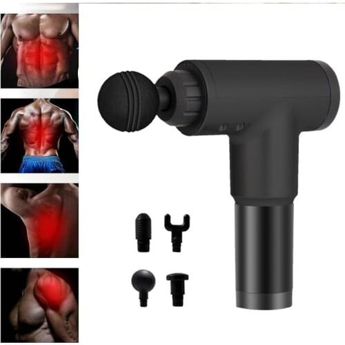 Muscle Massage Gun Deep Tissue Massager Therapy Gun Sport Therapy Massager Exercising Muscle Pain Relief Body Slimming Shaping