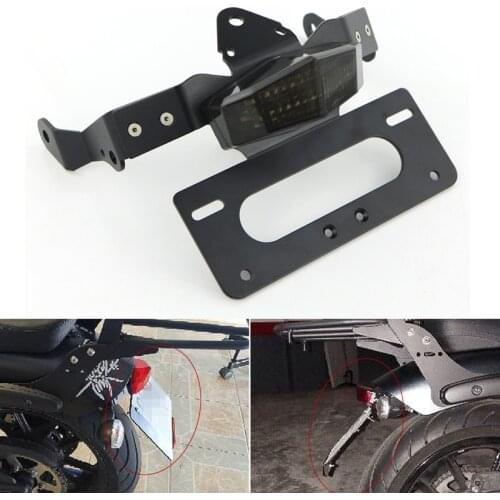 Fit For Kawasaki Vulcan s 2015-2020 Vulcan cafe 2018 2019 2020 Rear Tail Tidy Fender Eliminator Kit License Plate Holder Bracket