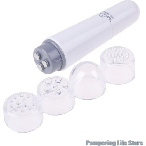 Mini Portable 4 Head Electric Eye Massager Facial Massage Device Pen Facials Great Vibration Lift Face Massage Stick