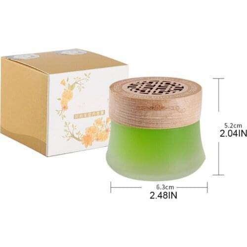 Simple Vintage Design Car Perfume Seat Auto Solid Balm Air Freshener Fragrance 270E
