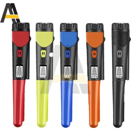 Handheld Metal Detector Positioning Rod Detector 12 kHz Metal Pinpointing Pinpointer LED Pin Pointer Metal Gold Detector Tester