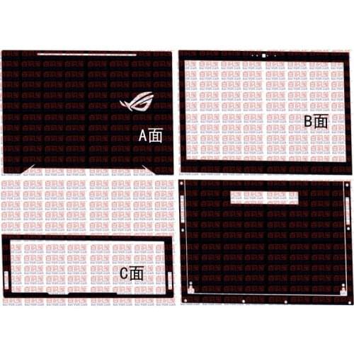 Special Laptop Carbon fiber Vinyl Skin Stickers Cover For ASUS ROG Zephyrus GX501VS GX501VI GX501V GX501GI GX501 15.6"