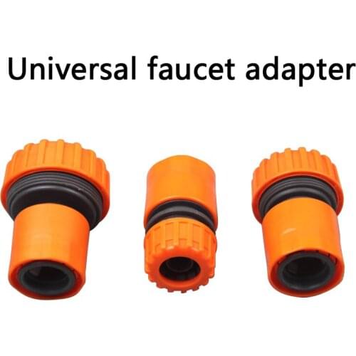 Universal faucet adapter Coupling Adapter Drip Tape Watering Irrigation Faucet Hose Connecter Garden Water Connector 1 Pcs
