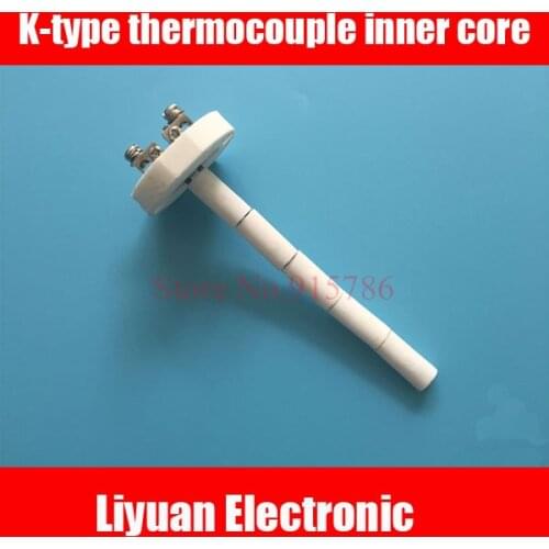 K-type thermocouple inner core / WRN-010 muffle furnace thermocouple ceramic core / thermal resistance temperature sensor