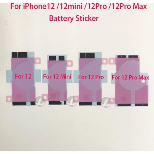10Pcs / Lot Original New Battery Sticker For iPhone 12 Pro Max Mini 12Pro 12Mini Adhesive