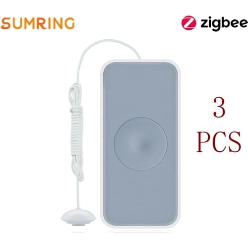 Zigbee ZHA Open Protocol Wireless Home Automation Water Leakage Sensor With Mobile Phone APP