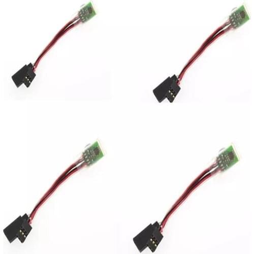 4pcs RC Servo Signal Reverser Rotation for JR Futaba Aeroplane V-Tail Free Shipping