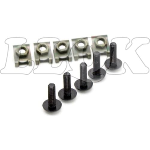 5pcs 6mm CNC Motorcycle Accessories Fairing body work Bolts Screws For yamaha fz1 fazer Fz6 06-13 04-10 fz6r fz8 xj6 diversion