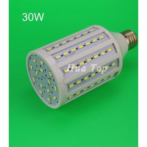 5Pcs Ultra bright 30W 5730 SMD98 LED corn bulbs Epistar lampadas lights E27 E14 B22 AC 85-265V Energy Saving Free shipping