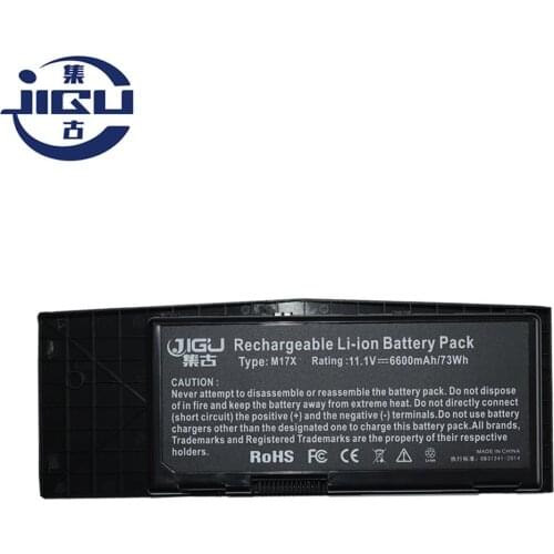 JIGU NEW Laptop Battery 318-0397 7XC9N C0C5M 451-11817 BTYVOY1 For DELL Alienware M17X R3 R4 11.1V
