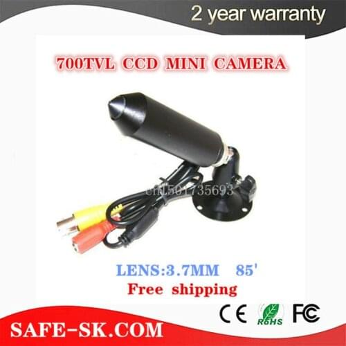 Free shipping 1/3" SONY SUPER HAD CCD 700TVL Mini bullet Camera Security Mini CCTV Camera HOME Surveillance Cone