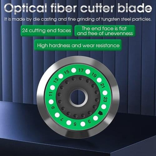 COMPTYCO AUA-X3/X1 Fiber Cleaver Optical Fiber Cutter 24 Surface Blade