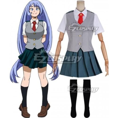 Boku No Hero Akademia Nejire Hado Girls Summer School Girls Uniform Skirt Suit Adult Party Set Festival Suit Cosplay Costume E00