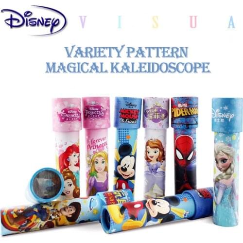 Disney New Frozen 2 Kaleidoscope Tube Toy Children Kaleidoscope Educational Toys Christmas Gift Birthday Gift