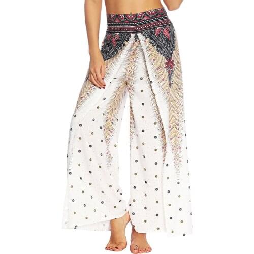 FEESHOW Women's Wide Trousers