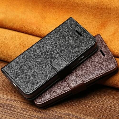 Flip Case For Huawei P10 P20 P30 Lite Mate 10 20 lite Pro P Smart Y6 Y7 Y9 2019 Cowhide Wallet For Honor 7 8X 9X 10 20 lite case
