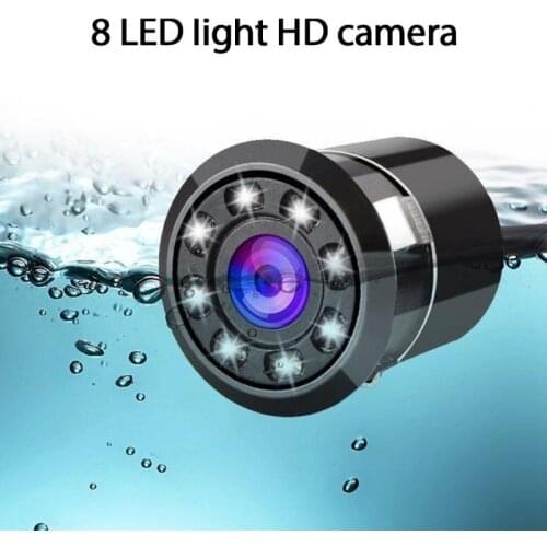 8 LED Car Rear View Reverse Parking Camera Night Cam Waterproof DVR/Dash Camera Car DVR Electronics Accessories