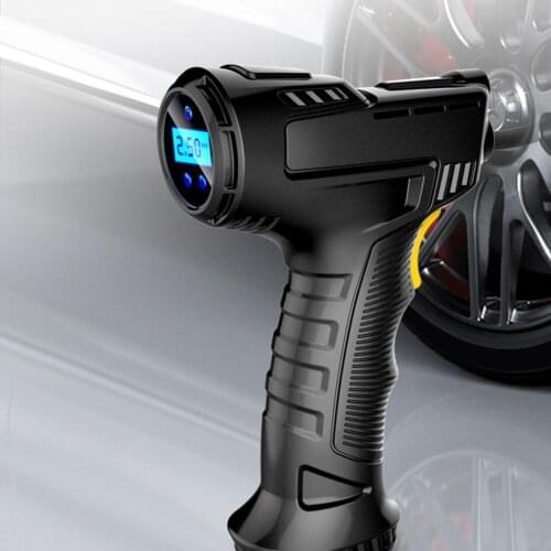 120W 2000mAh Universal Air Compressor Portable Effortless Digital Display Car Air Pump Tire Pump with LED for Car