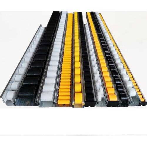 Three-row drill semi-automatic automatic edge banding machine bracket roller pulley conveyor raceway