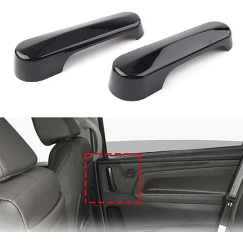 Car Door Handle Cover Trims Accessories For 2018 2019 2020 Honda Odyssey US Version Glossy Black 2Pcs