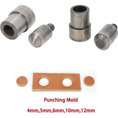 Blow Hole Punching Mold Grommet Press Machine Punch Dedicated Mold Opening Tool Dies Drilling Eyelets Button 4mm 5mm 6mm 10mm
