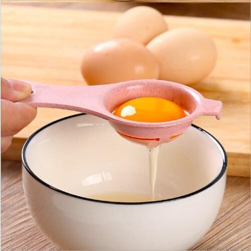 Plastic 13*6cm Egg Separator White Yolk Sifting Home Kitchen Tools Accessories Chef Dining Cooking Kitchen Gadgets Kitchenware