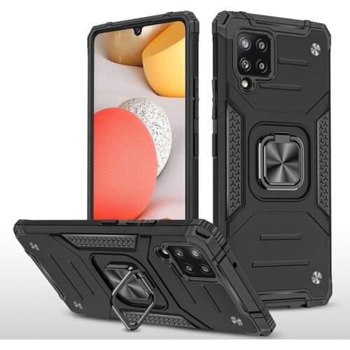 Rugged Shield Armor Soft TPU Shockproof Cover for Samsung Galaxy Quantum2 A82 A32 A52 A42 A51 A71 M51 M30S M21 A41 A21S A20S A31