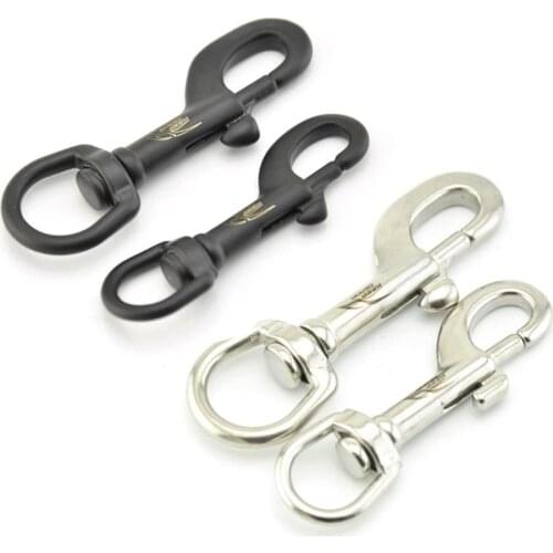 KEEP DIVING 75/95/100mm 316 Stainless Steel Diving Belt Buckle Safety Equipment Accessories Single Head Hook Spring Buckle