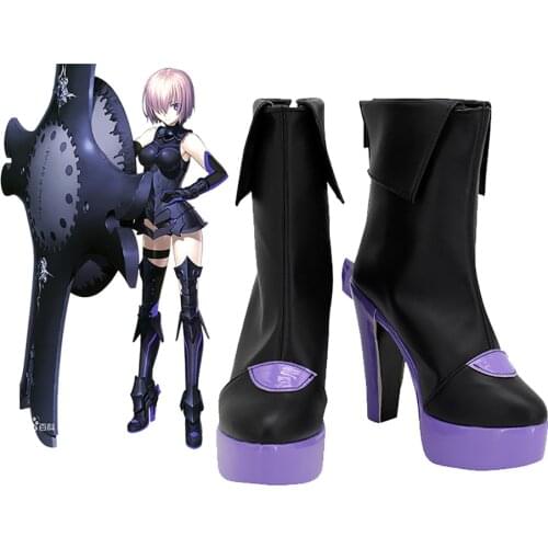 FGO Matthew High Heel Boots Cosplay Fate Grand Order Matthew Kyrielite Cosplay Shoes Customized Boots for Unisex