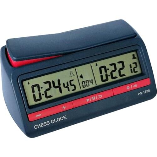 Chess Basic Digital Chess Clock & Game Timer Positive Timing Function with Bonus and Delay Function