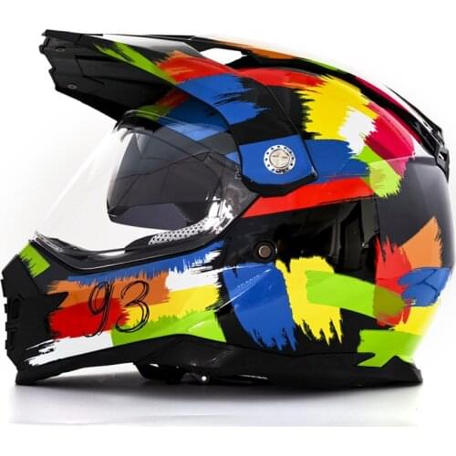 Hot Sales Off-road Helmets Downhill Racing Mountain Full Face Helmet Motorcycle Moto Cross Casco Casque Capacete White