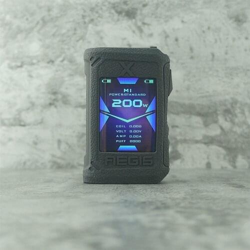 Silicone Skin Case For Aegis X Mod Kit Protective Texture Shield Shell Rubber Sleeve Soft Cover