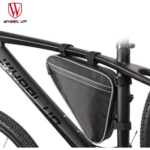 Wheel Up Bicycle Bags Triangle Mountain Bike Front Saddle Upper Tube Bag Riding Equipment Cycling Equipments MTB Accessories NEW