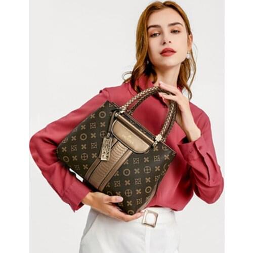 Bags for women 2021 New Fashion Handbag PVC All-Match One-Shoulder Messenger Bucket Bag