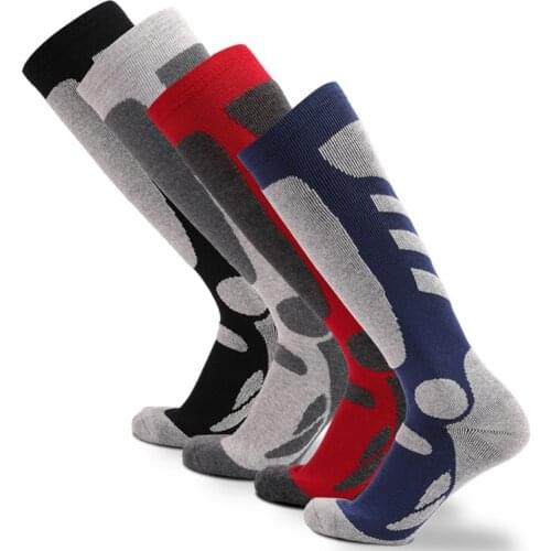 Men Women Winter Warm Thermal Ski Socks Thick Cotton Sports Snowboard Cycling Skiing Soccer Socks Thermosocks Leg Adult Sock