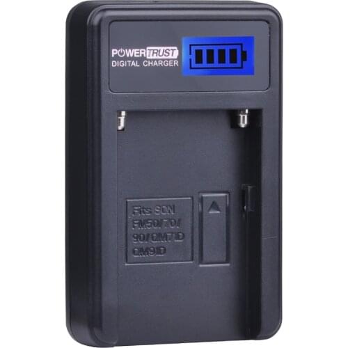 1 Pack NP-F550 NP F550 NPF550 F570 LCD USB Charger for Sony NP-F330 NP-F530 NP-F570 NP-F730 NP-F750 Hi-8