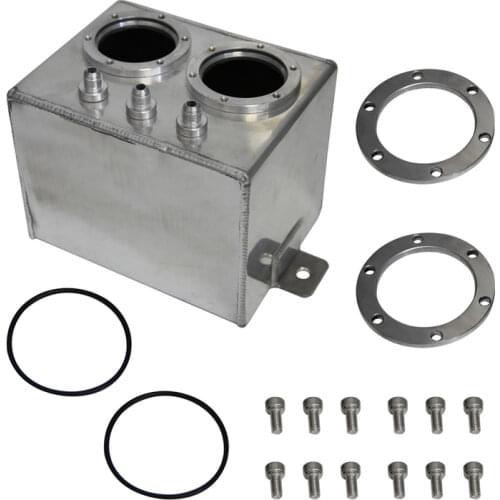 3L High Flow Fuel Filter Swirl Surge Pot Tank For 044 External Fuel Pump